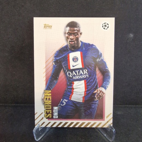 2022-23 Topps Gold X Nuno Mendes PSG /K8