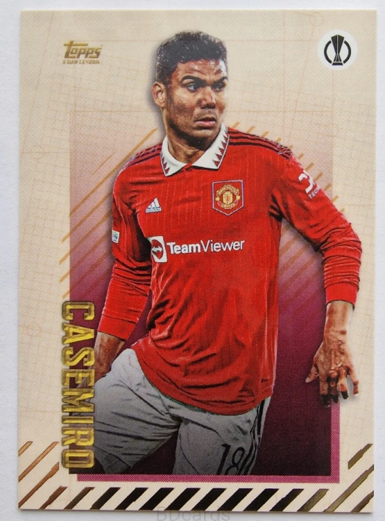 2022-23 TOPPS Gold X Casemiro Manchester United /RU19