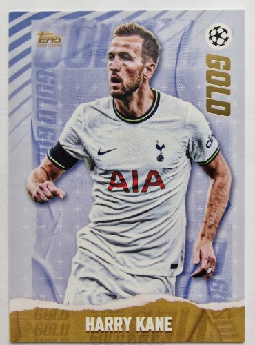2022-23 TOPPS Gold X Harry Kane Tottenham /RU19