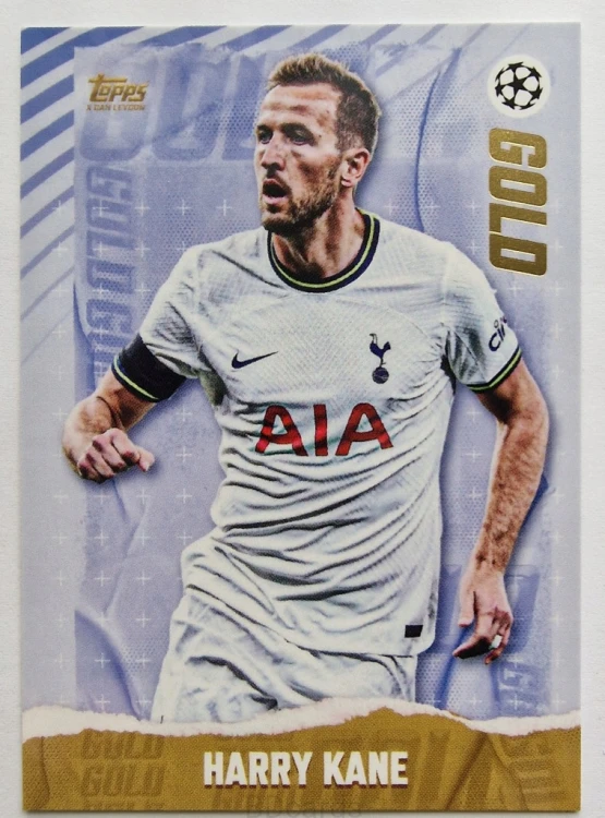 2022-23 TOPPS Gold X Harry Kane Tottenham /RU19