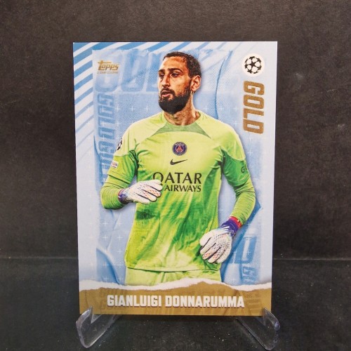 2022-23 Topps Gold X Gianluigi Donnarumma PSG /E18