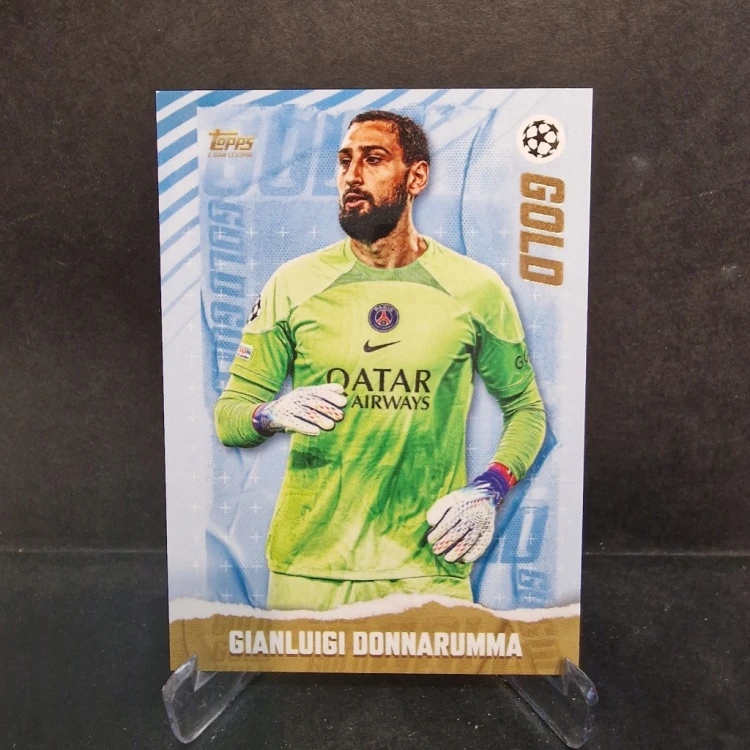 2022-23 Topps Gold X Gianluigi Donnarumma PSG /E18