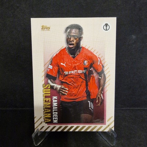 2022-23 Topps Gold X Kamaldeen Sulemana Stade Rennais /ST4