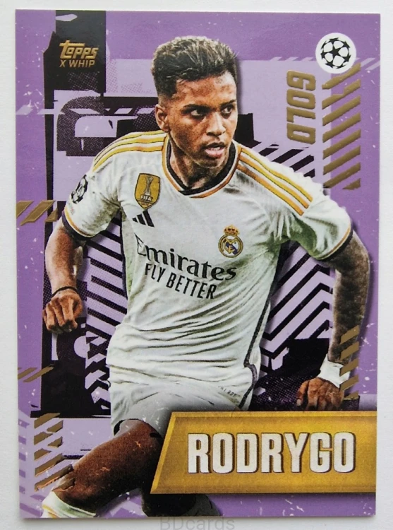 2022-23 Topps Gold X Rodrygo Real Madryt /RU11