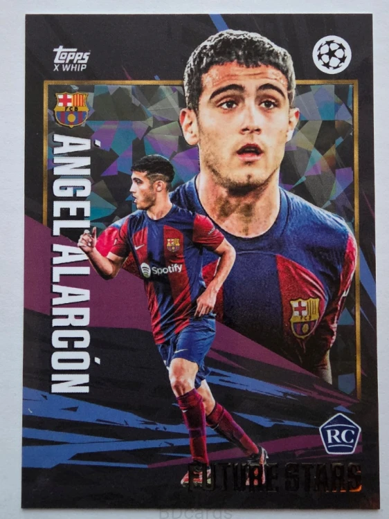 2022-23 Topps Gold X Angel Alarcon FC Barcelona /MR24