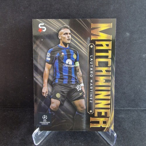 2023-24 TOPPS Superstars Lautaro Martinez Inter Matchwinner /GZ25