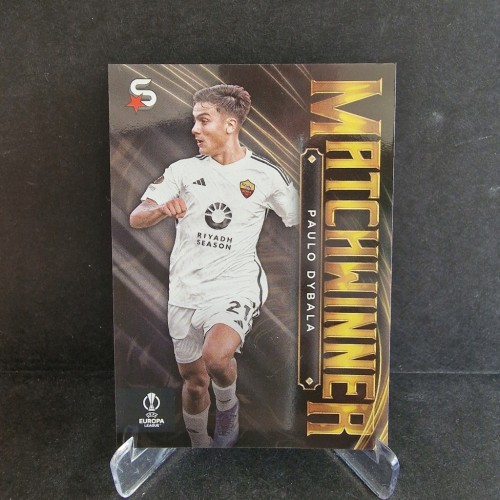2023-24 TOPPS Superstars Paulo Dybala As Roma Matchwinner /GZ25