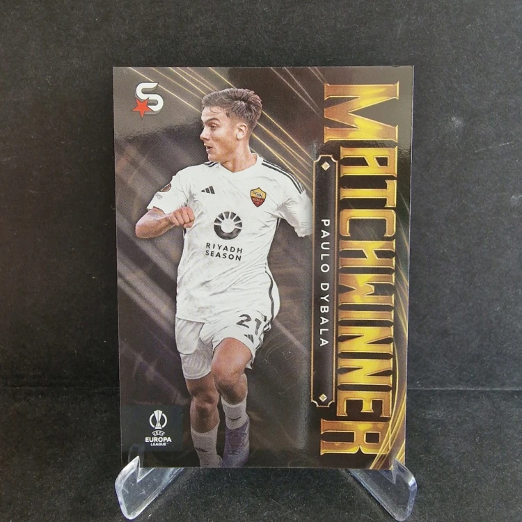 2023-24 TOPPS Superstars Paulo Dybala As Roma Matchwinner /GZ25