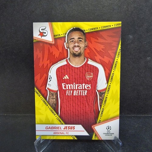 2023-24 Topps Superstars Gabriel Jesus Arsenal Londyn /E17