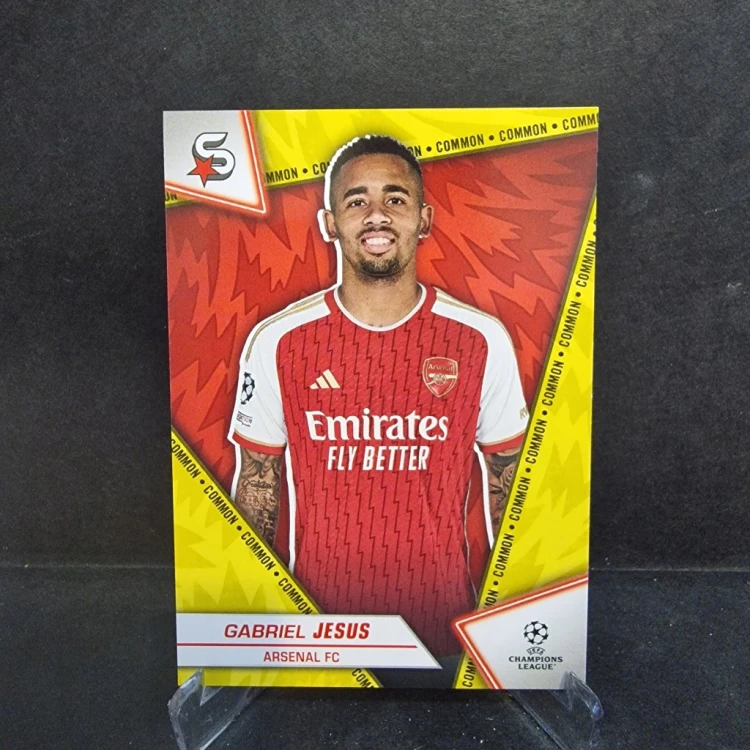 2023-24 Topps Superstars Gabriel Jesus Arsenal Londyn /E17