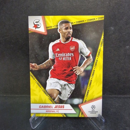 2023-24 Topps Superstars Gabriel Jesus Arsenal Londyn /E17