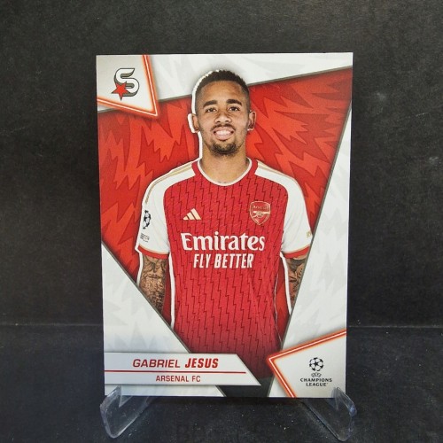 2023-24 Topps Superstars Gabriel Jesus Arsenal Londyn /E17