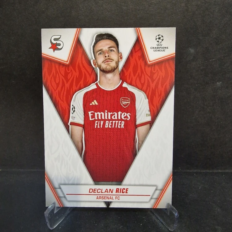 2023-24 Topps Superstars Declan Rice Arsenal Londyn /E17