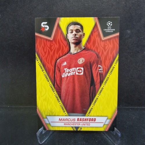 2023-24 Topps Superstars Marcus Rashford Manchester United /E17