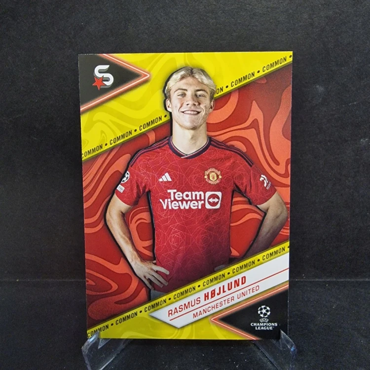 2023-24 Topps Superstars Rasmus Hojlund Manchester United /E16