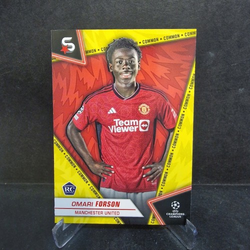 2023-24 Topps Superstars Omari Forson Manchester United /E16