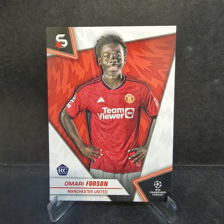 2023-24 Topps Superstars Omari Forson Manchester United /E16