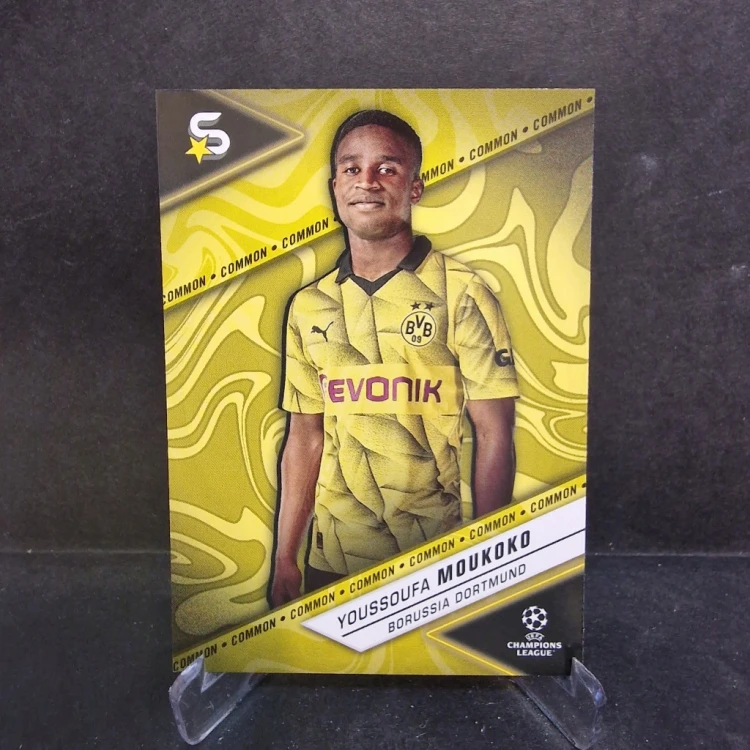 2023-24 Topps Superstars Youssoufa Moukoko Borussia Dortmund /E15