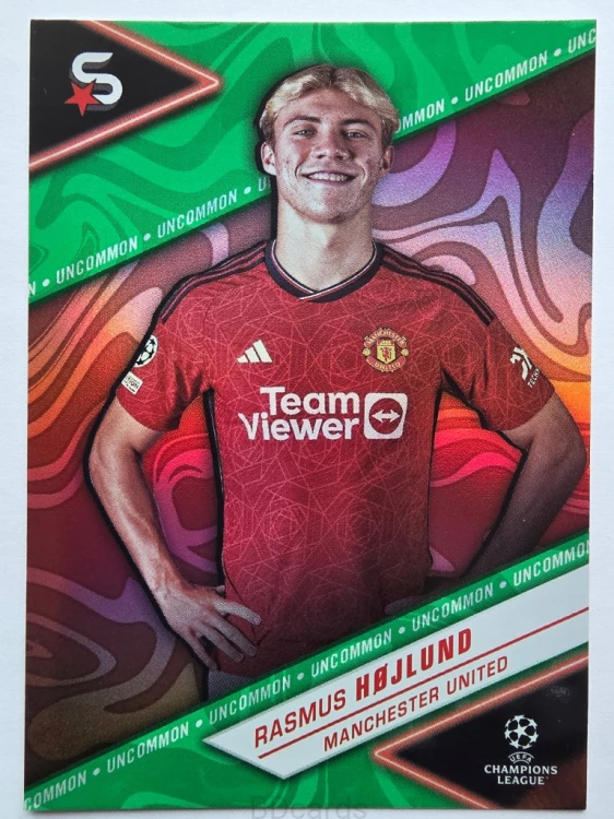 2023-24 Topps Superstars Hojlund Manchester United Uncommon /ER22