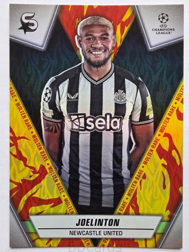 2023-24 Topps Superstars Joelinton Newcastle Molten Rare /ER21