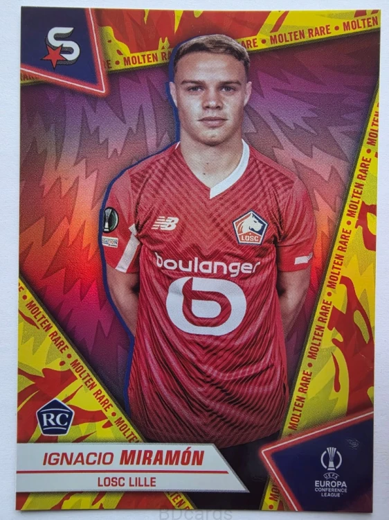 2023-24 Topps Superstars Miramon Lille Molten Rare /ER21