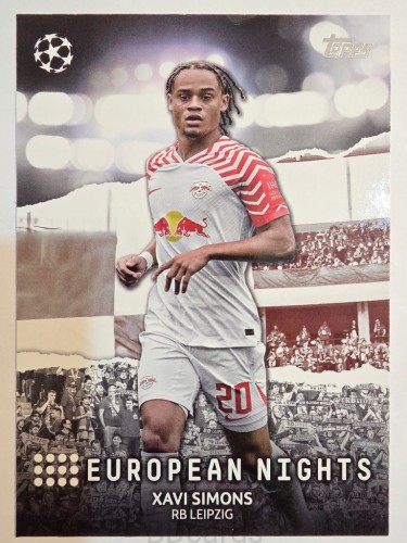2023-24 Topps UCC Xavi Simons RB Lipsk /A
