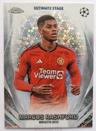2023-24 Topps Chrome UCC Marcus Rashford Manchester United /RU7