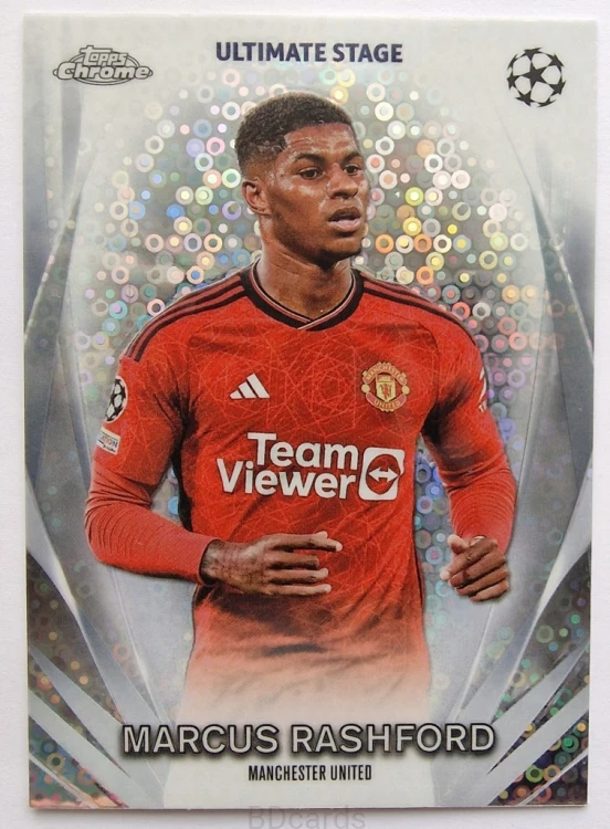 2023-24 Topps Chrome UCC Marcus Rashford Manchester United /RU7