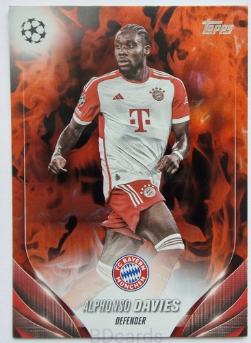 2023-24 Topps Chrome UCC Alphonso Davies Bayern Munich /NU22