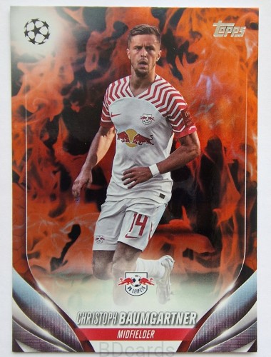 2023-24 Topps Chrome UCC Baumgartner Rb Leipzig /NU24