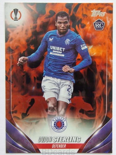 2023-24 Topps Chrome UCC Dujon Sterling Rangers /NU24