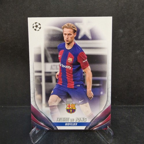 2023-24 Topps UCC Frenkie de Jong Fc Barcelona /E6