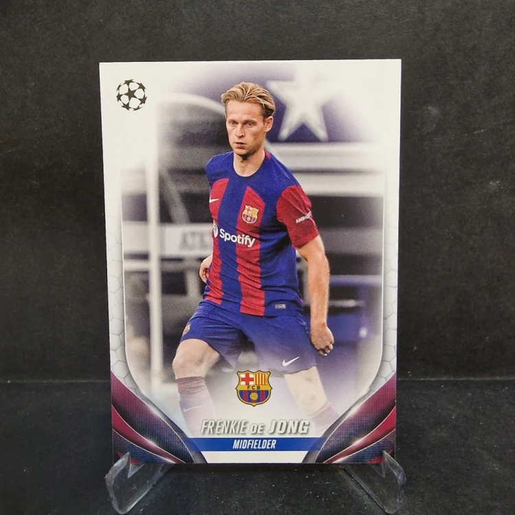 2023-24 Topps UCC Frenkie de Jong Fc Barcelona /E6