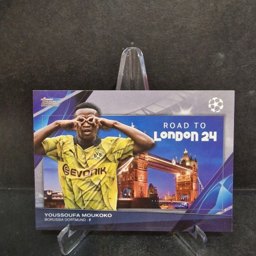 2023-24 Topps UCC Joussoufa Moukoko Borussia Dortmund /E9