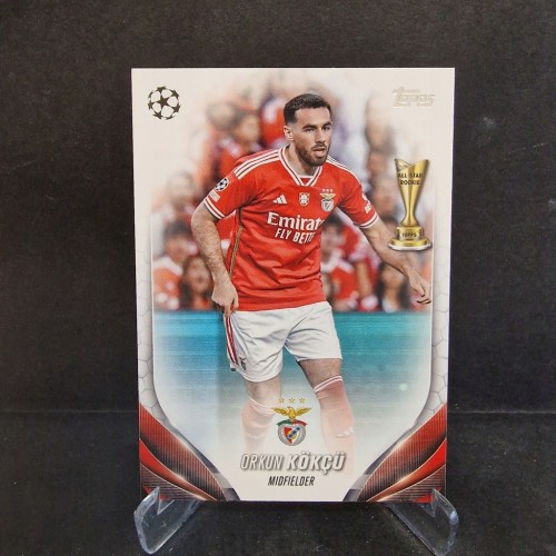 2023-24 Topps UCC Orkun Kokcu Benfica /E27