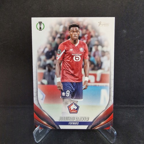 2023-24 Topps UCC Jonathan David Losc Lille /E28