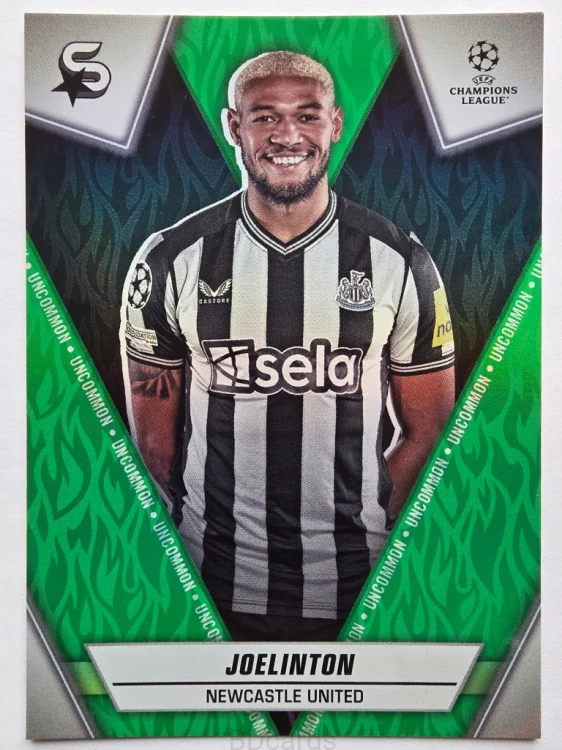 2023-24 Topps Superstars Joelinton Newcastle Uncommon /ER20