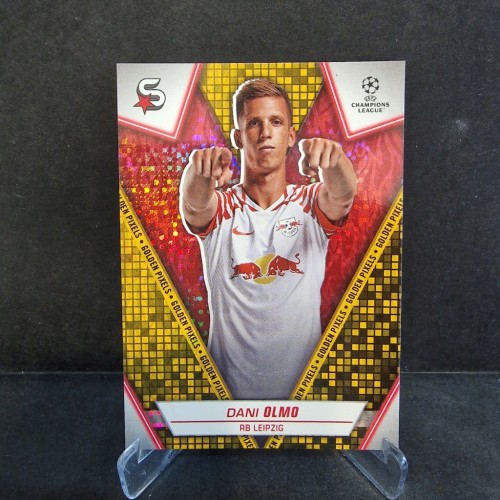 2023-24 Topps Superstars Olmo Rb Leipzig Golden Pixels /U23