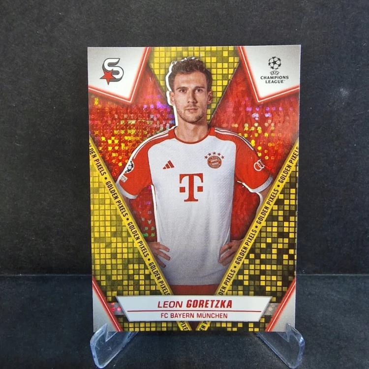 2023-24 TOPPS Superstars Goretzka Bayern Monachium Golden Pixels /U17