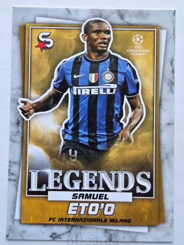 2023-24 Topps Superstars Samuel Eto'o Iner Legends /NN18