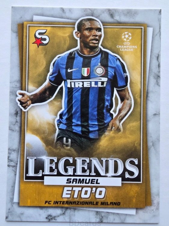 2023-24 Topps Superstars Samuel Eto'o Iner Legends /NN18