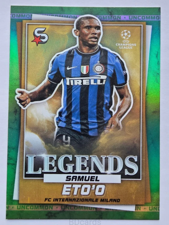 2023-24 Topps Superstars Samuel Eto'o Iner Legends /NN18