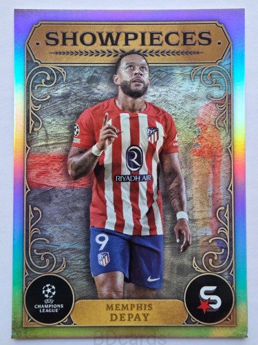 2023-24 Topps Superstars Memphis Depay Atletico Madryt /NN17