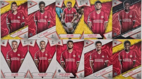 2023-24 Topps Superstars PSV Eindhoven 10 Kart Babadi Lang /U1