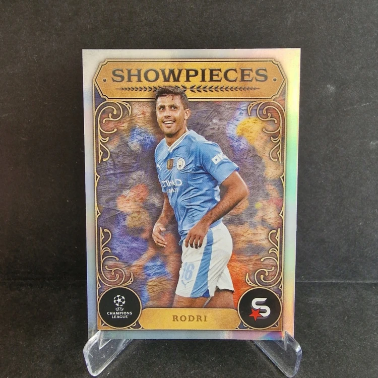 2023-24 TOPPS Superstars Rodri Manchester City Showpieces /GZ26