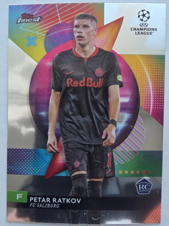 2023-24 Topps Finest Petar Ratkov Fc Salzburg /F