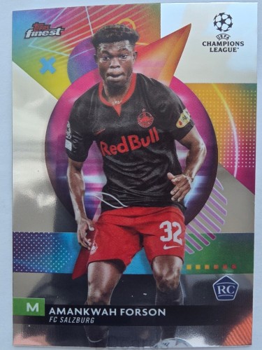 2023-24 Topps Finest Amankwah Forson Fc Salzburg /F