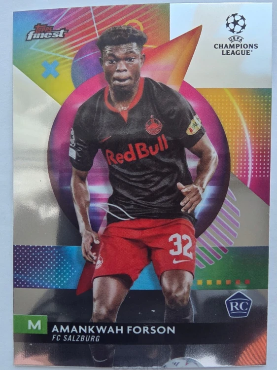 2023-24 Topps Finest Amankwah Forson Fc Salzburg /F