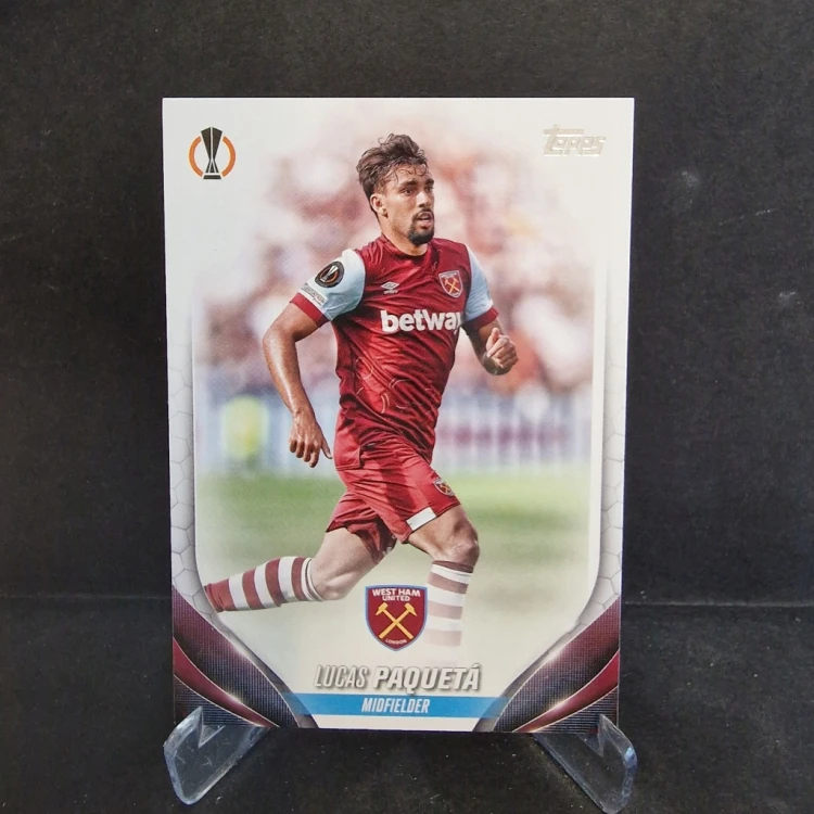 2023-24 Topps UCC Lucas Paqueta West Ham Celtic /E31