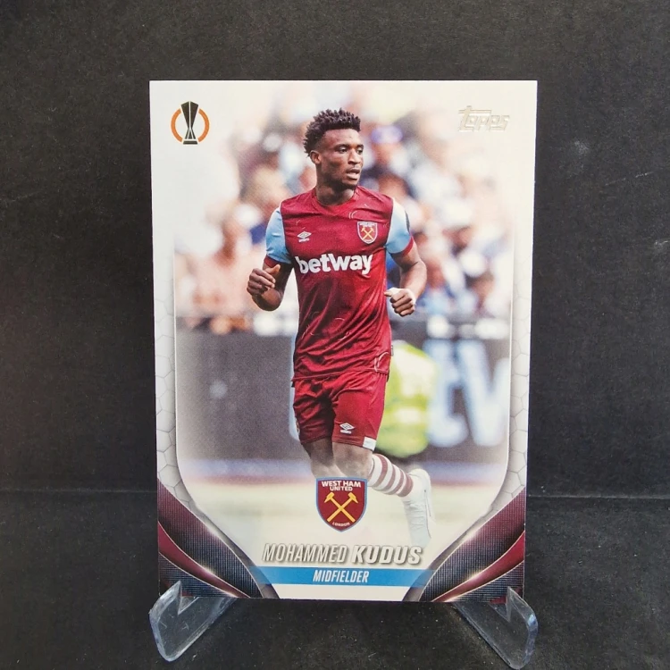 2023-24 Topps UCC Mohamed Kudus West Ham /E31